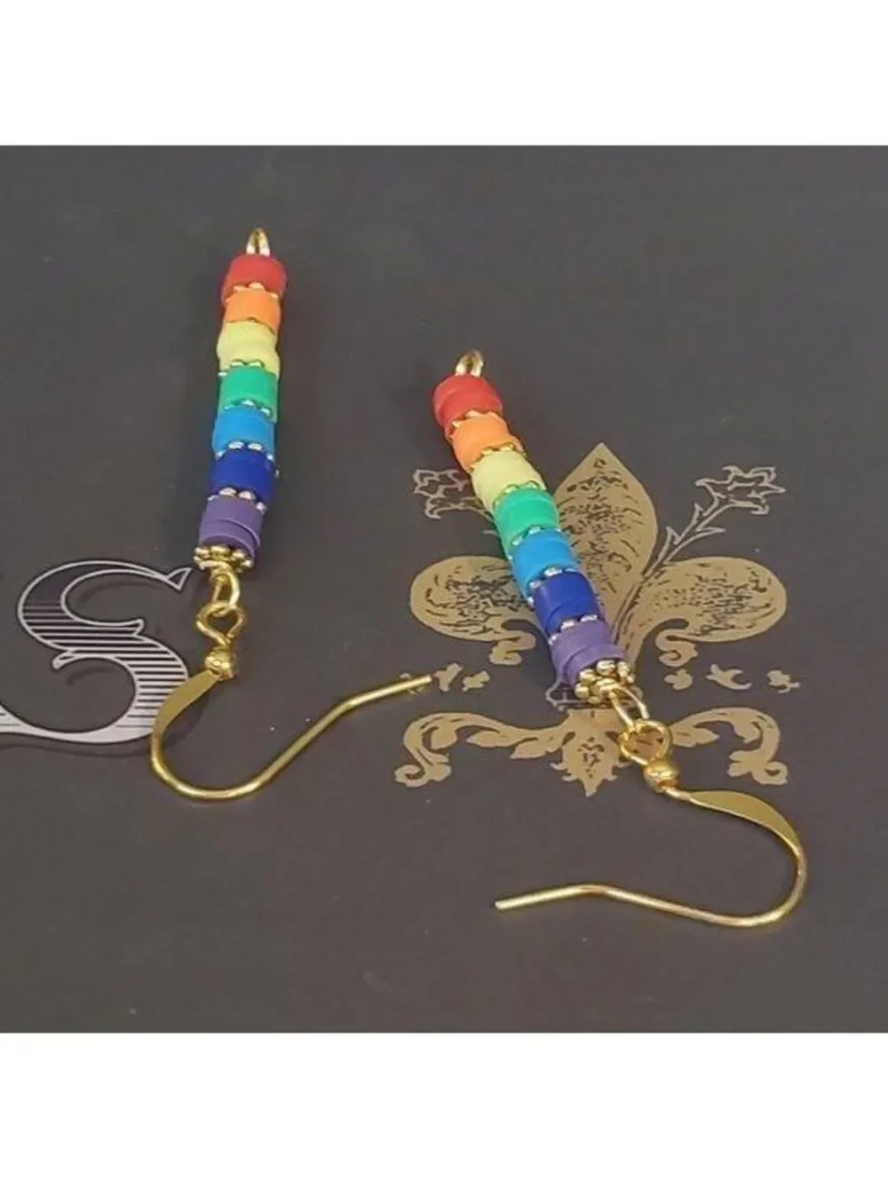Yoga 7 Chakras Mindfulness Rainbow Earrings